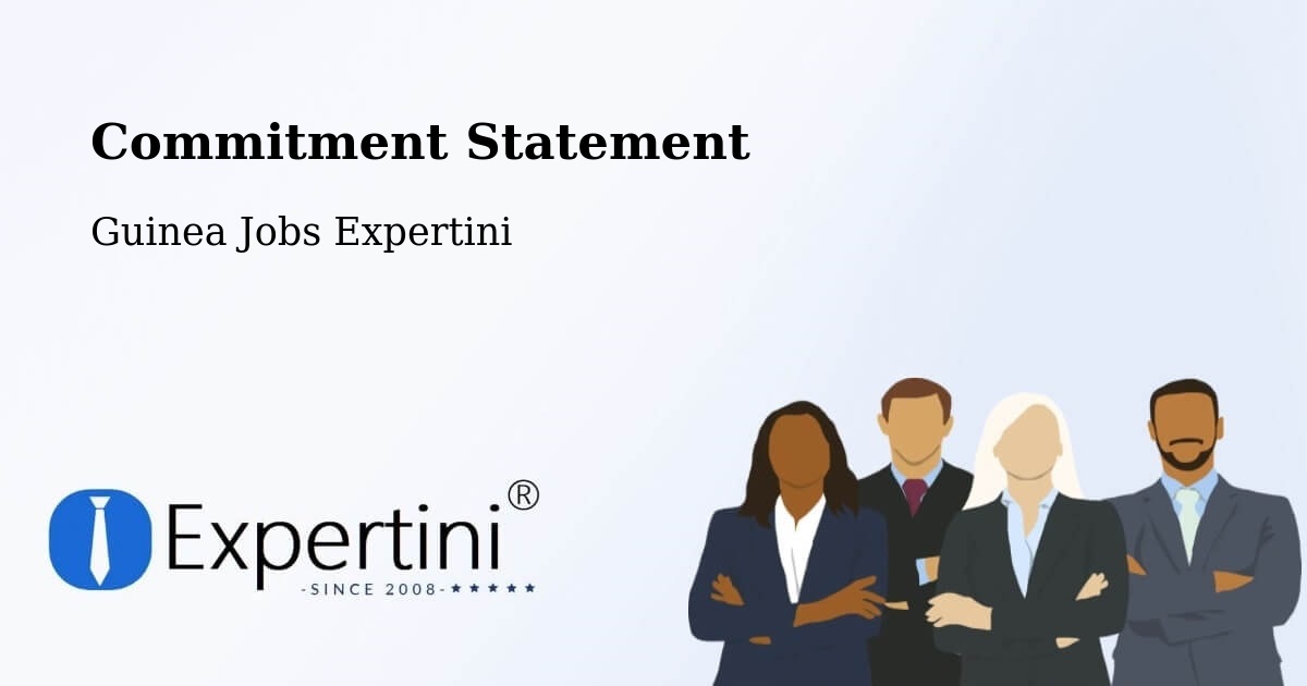Corporate Commitment – Koundara - Guinea Jobs Expertini